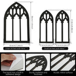 3Pcs Gothic Mirrors Wall Decor