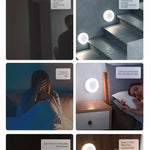 Touch Sensor LED Wall Lamp