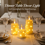 Flameless LED Candle String Lights