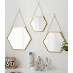 Hexagon Wall Mirror