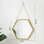 Hexagon Wall Mirror