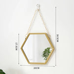 Hexagon Wall Mirror