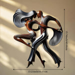 Dancing Couple Wall Sculpture
