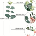 Artificial Eucalyptus Stems